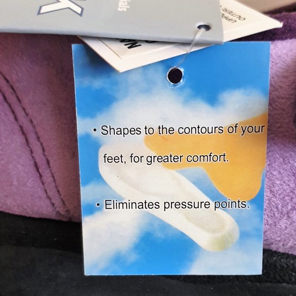 NIB Mirak Louise Comfort Slipper Purple Size 4 - Picture 9 of 9